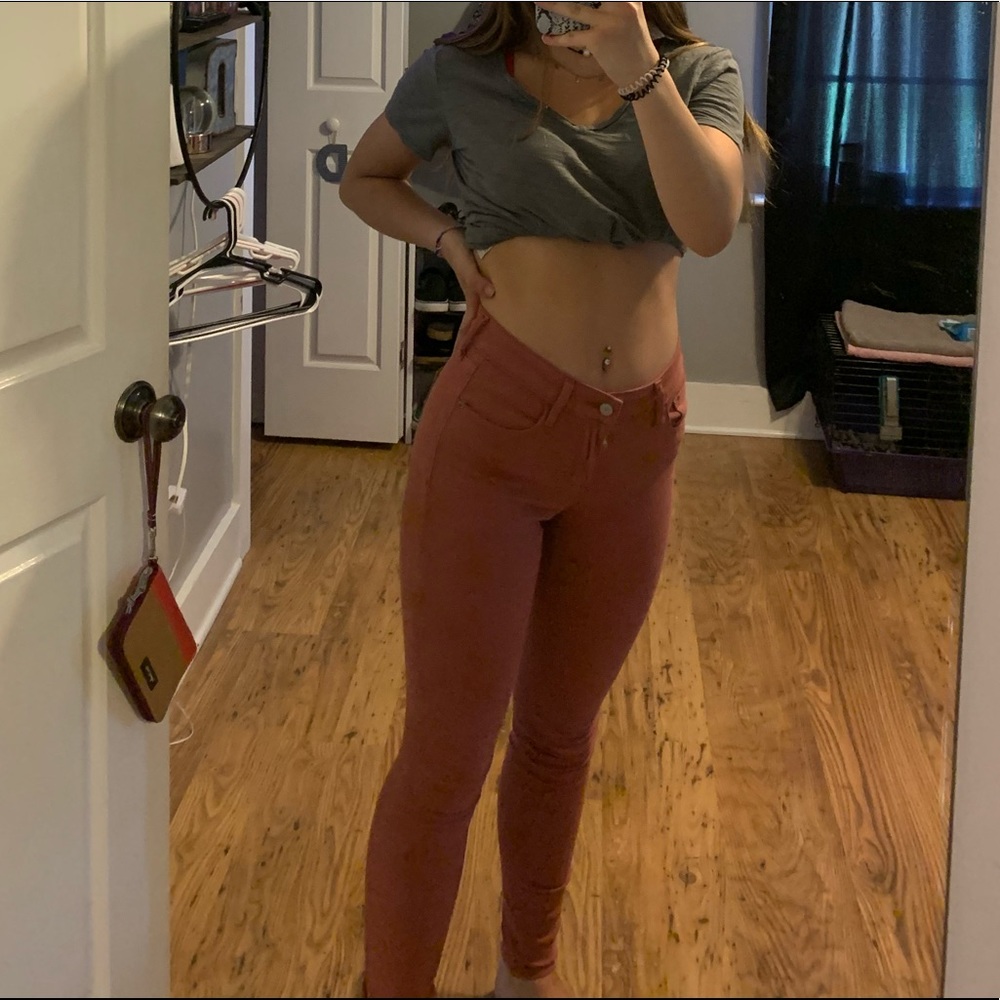 Coral Old Navy Jeans